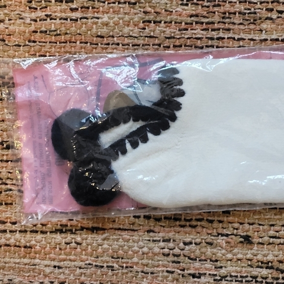 VINTAGE Pom-Pom Sport Socks New Old Stock | 9-11 - Picture 6 of 7